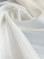 White Acetate Taffeta Lining