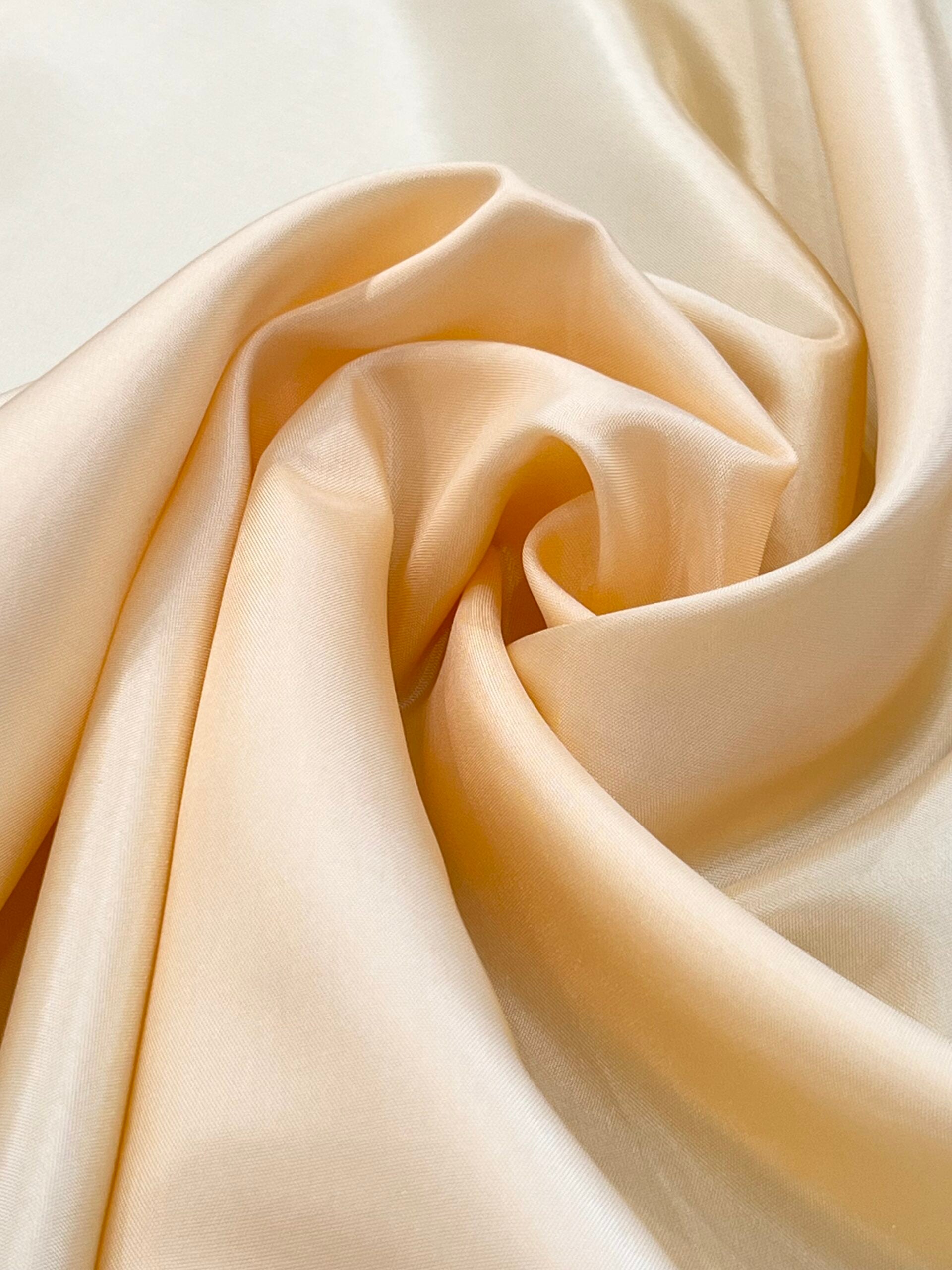 Buttermilk Acetate Taffeta Lining
