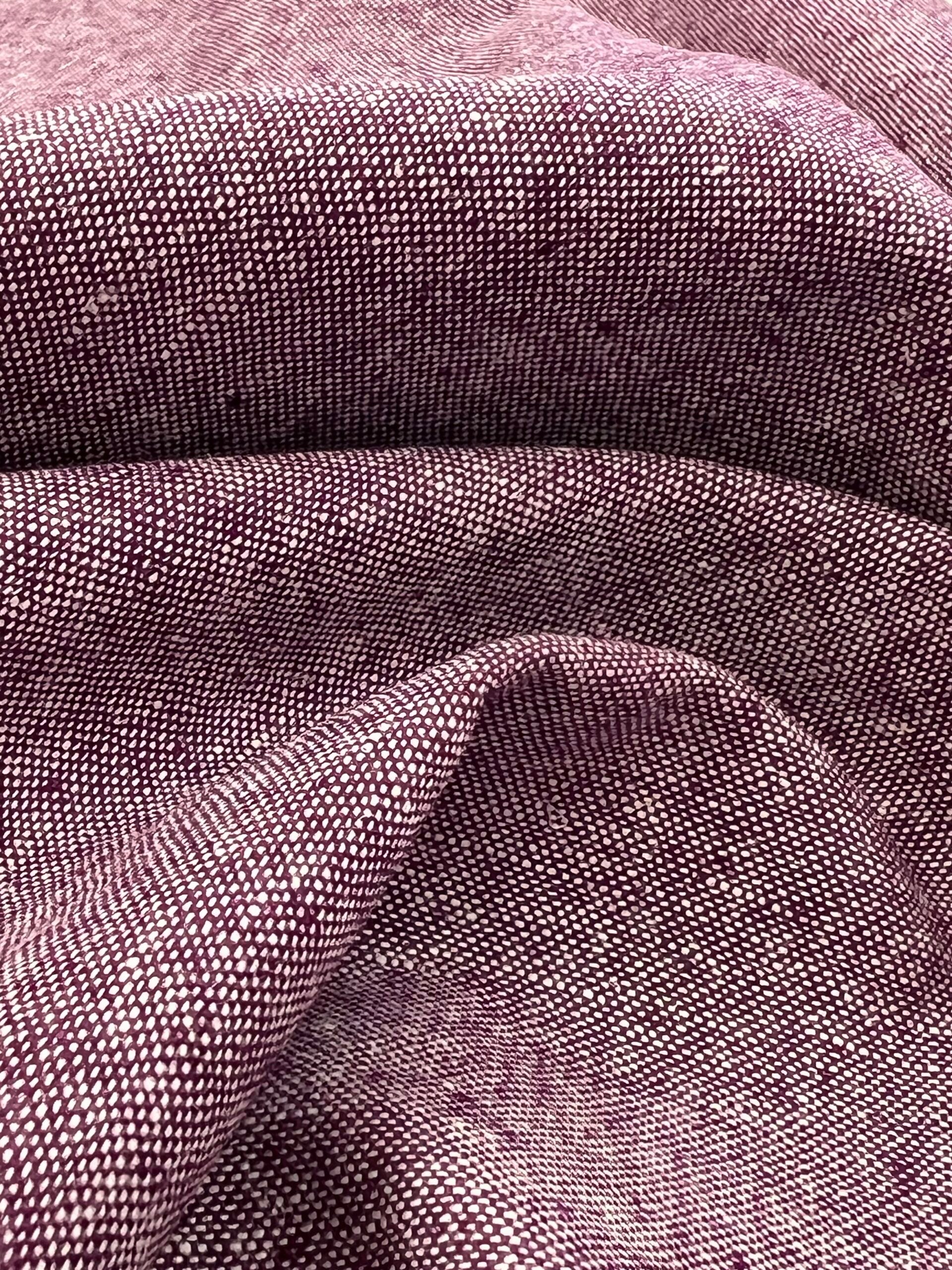 Robert Kaufman Essex Yarn Dyed Eggplant