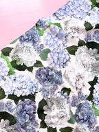 Lady McElroy Hydrangea Story Cotton Marlie Lawn 60cm Remnant