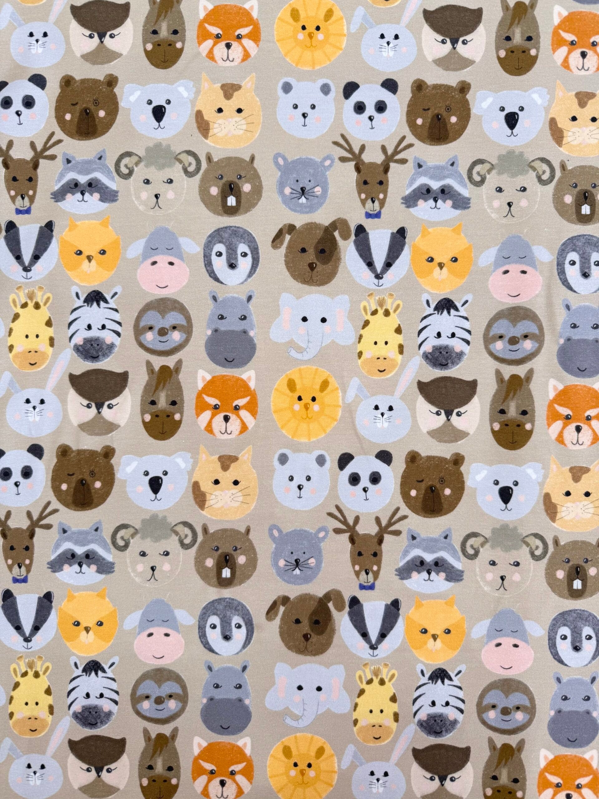 Furry Friends Cotton Jersey By Stof Of Denmark