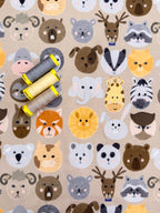 Furry Friends Cotton Jersey By Stof Of Denmark