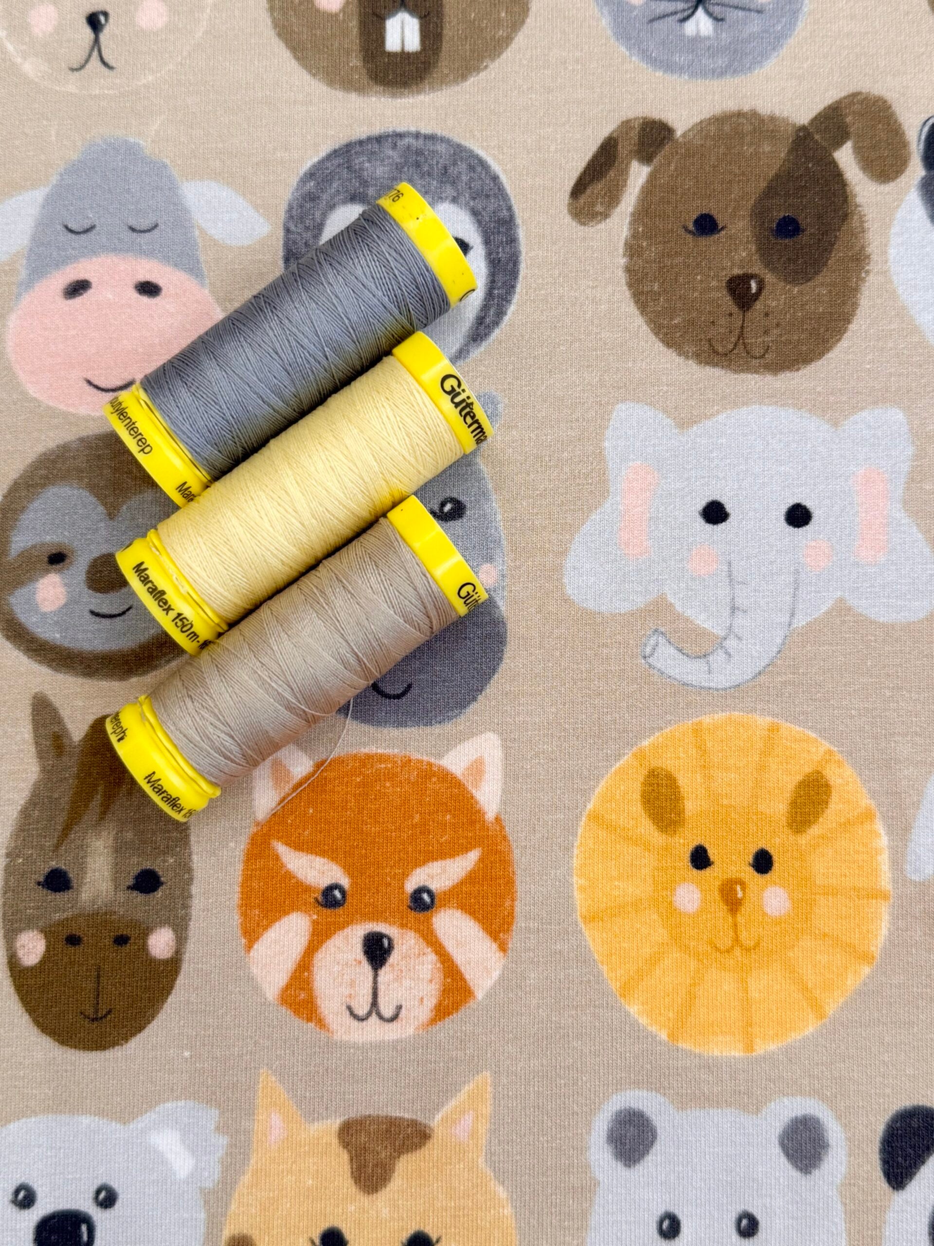 Furry Friends Cotton Jersey By Stof Of Denmark