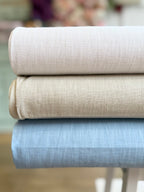Ramie Cotton Blend Pale Blue