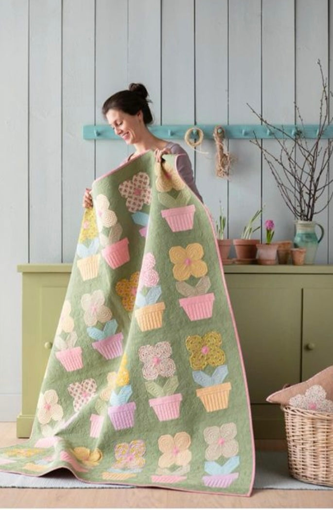 Tilda Creating Memories Fabric Collection - Frida Pearl Spring