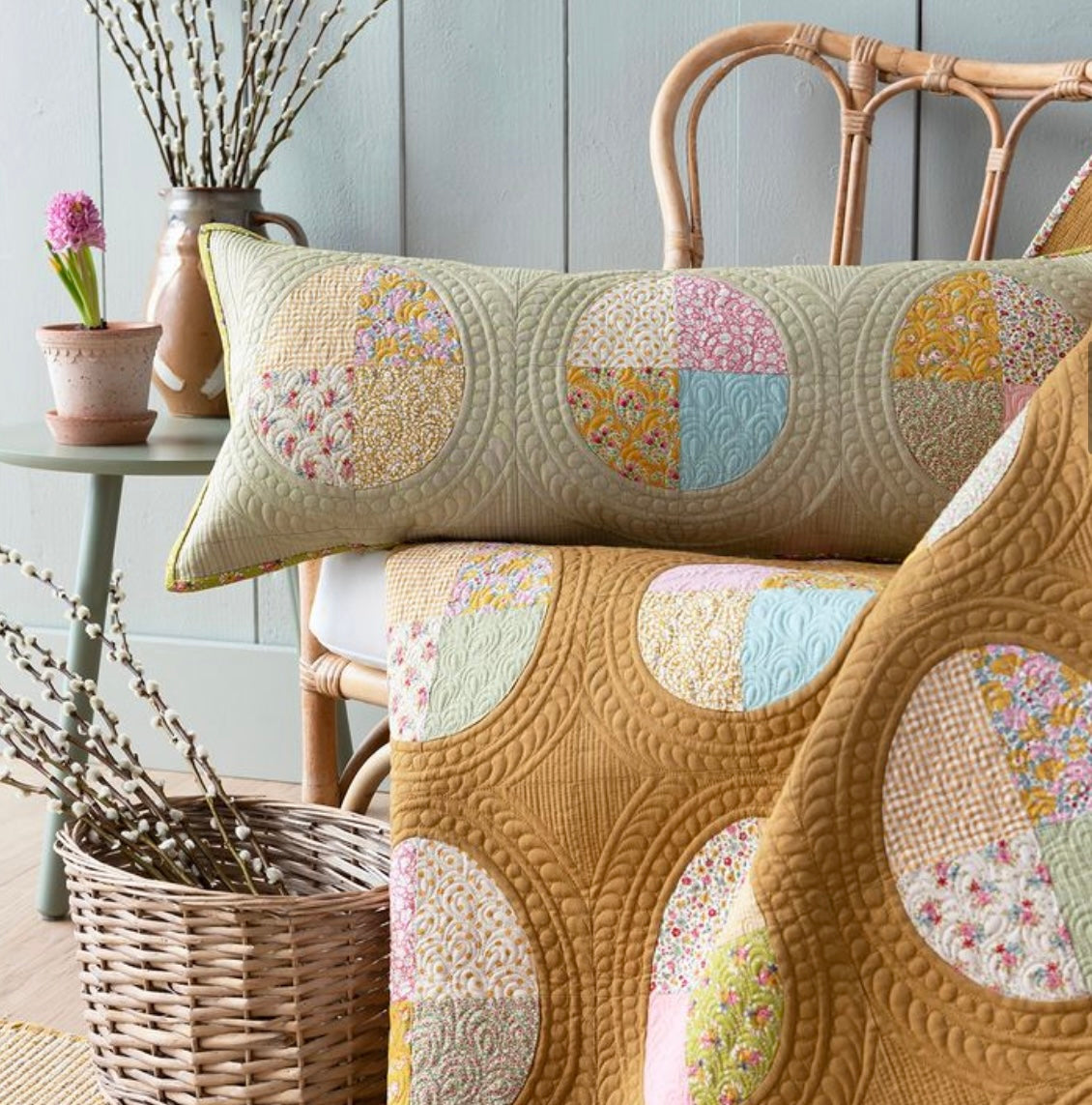 Tilda Creating Memories Fabric Collection -  Tinydot Pink Spring