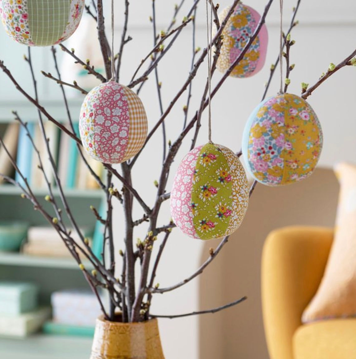 Tilda Creating Memories Fabric Collection - Polkadot Yellow Spring