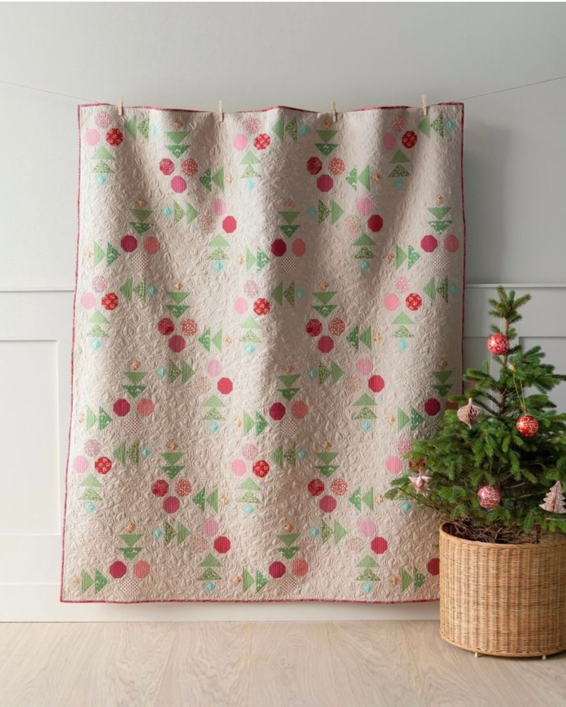 Tilda Creating Memories Fabric Collection – Evie Green Winter