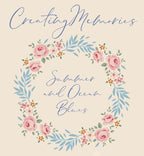 Tilda Creating Memories Fabric Collection – Brie Blue Summer
