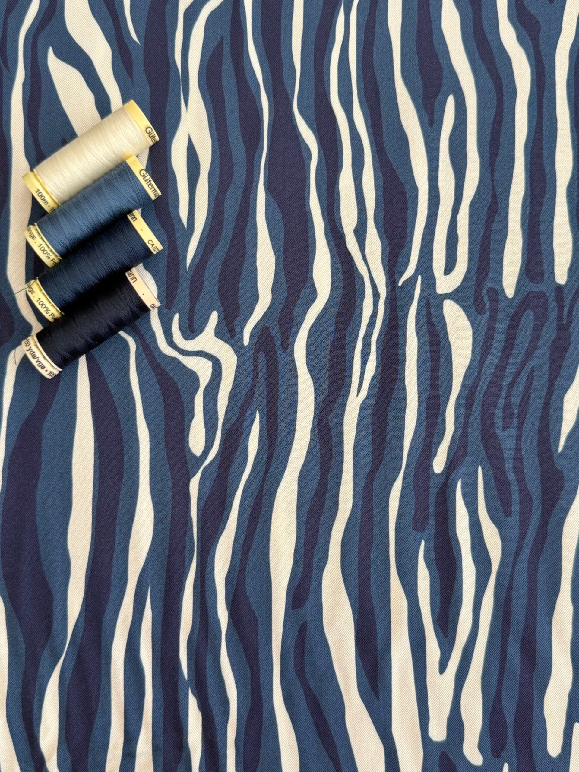 Light & Lush Viscose By Stof Of Denmark - Waves