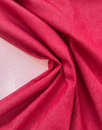 Washed Stretch Denim Red