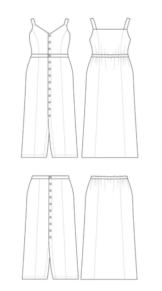 Holyoke Maxi Dress & Skirt By Cashmerette