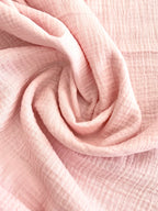Pale Pink Double Gauze Cotton