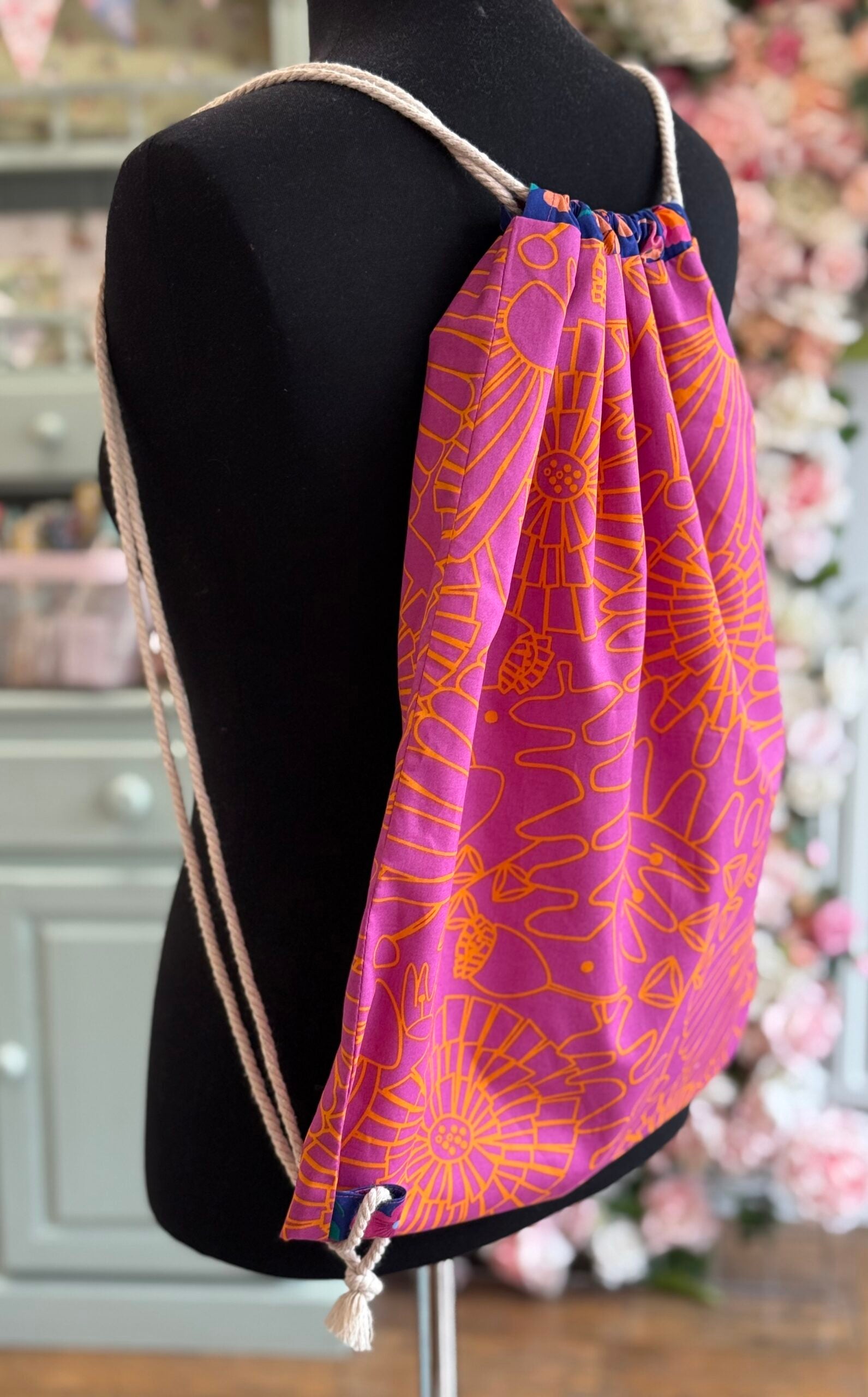 Sew A Drawstring Packaway Rucksack Saturday May 17th