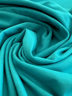 Peacock Blue Cotton Jersey By Stof Fabric Of Denmark