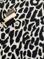 Light & Lush Viscose By Stof Of Denmark - Animal Abstract