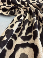 Light & Lush Viscose By Stof Of Denmark - Animal Abstract