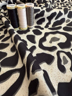 Light & Lush Viscose By Stof Of Denmark - Animal Abstract