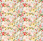 Riley Blake Homemade - Floral White Quilting Cotton