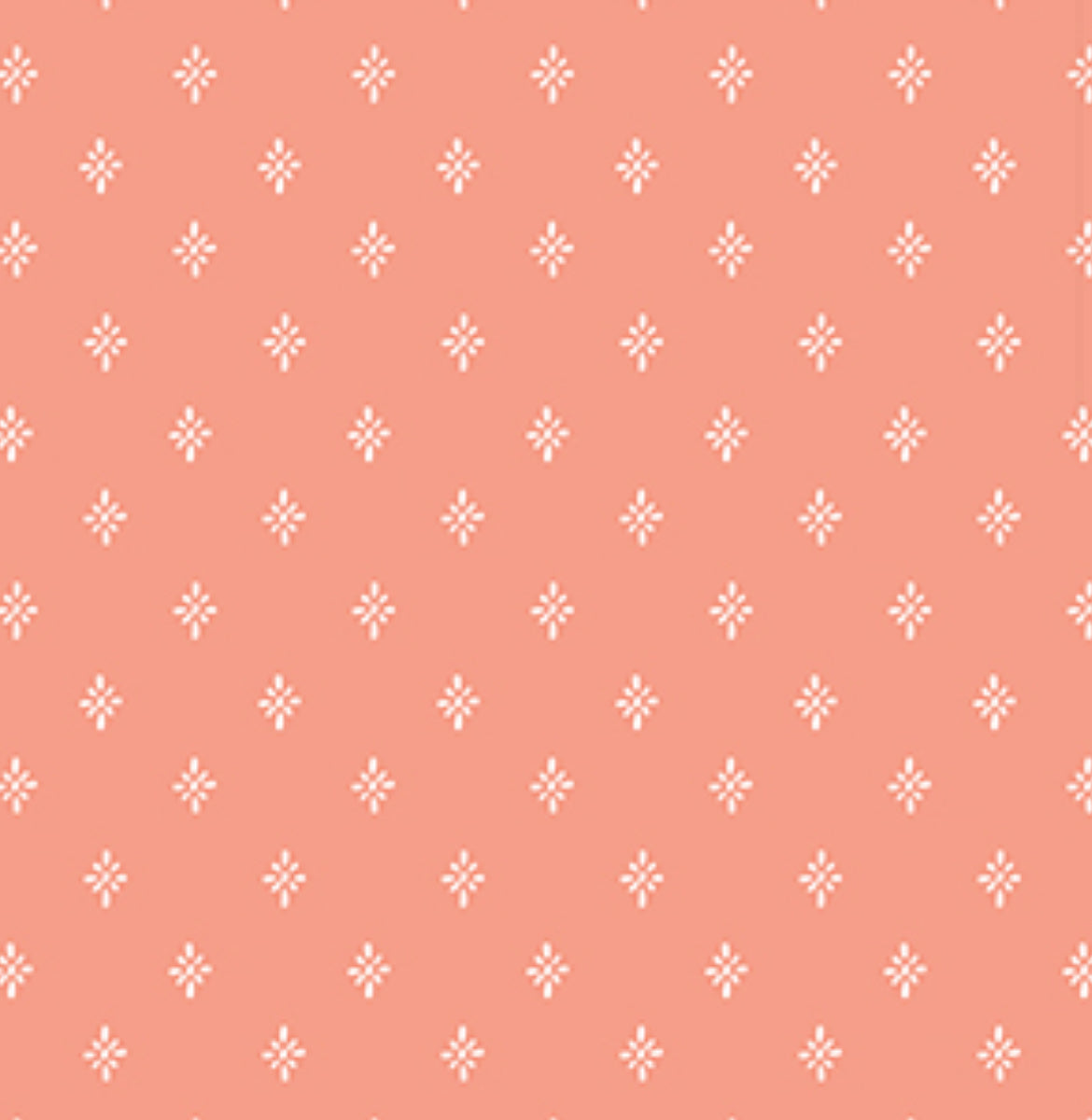 Riley Blake Homemade - Sparkle Coral Quilting Cotton