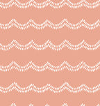 Riley Blake Little Swan - Waves Peaches n Cream Quilting Cotton