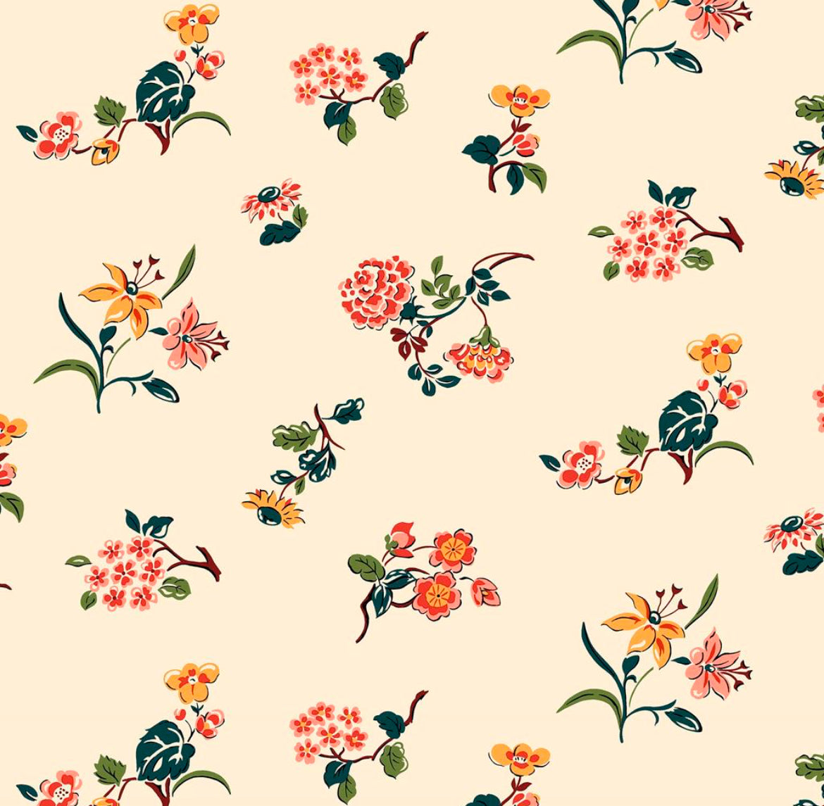 Liberty Tumbling Posies - Arthur’s Garden 2 Quilting Cotton