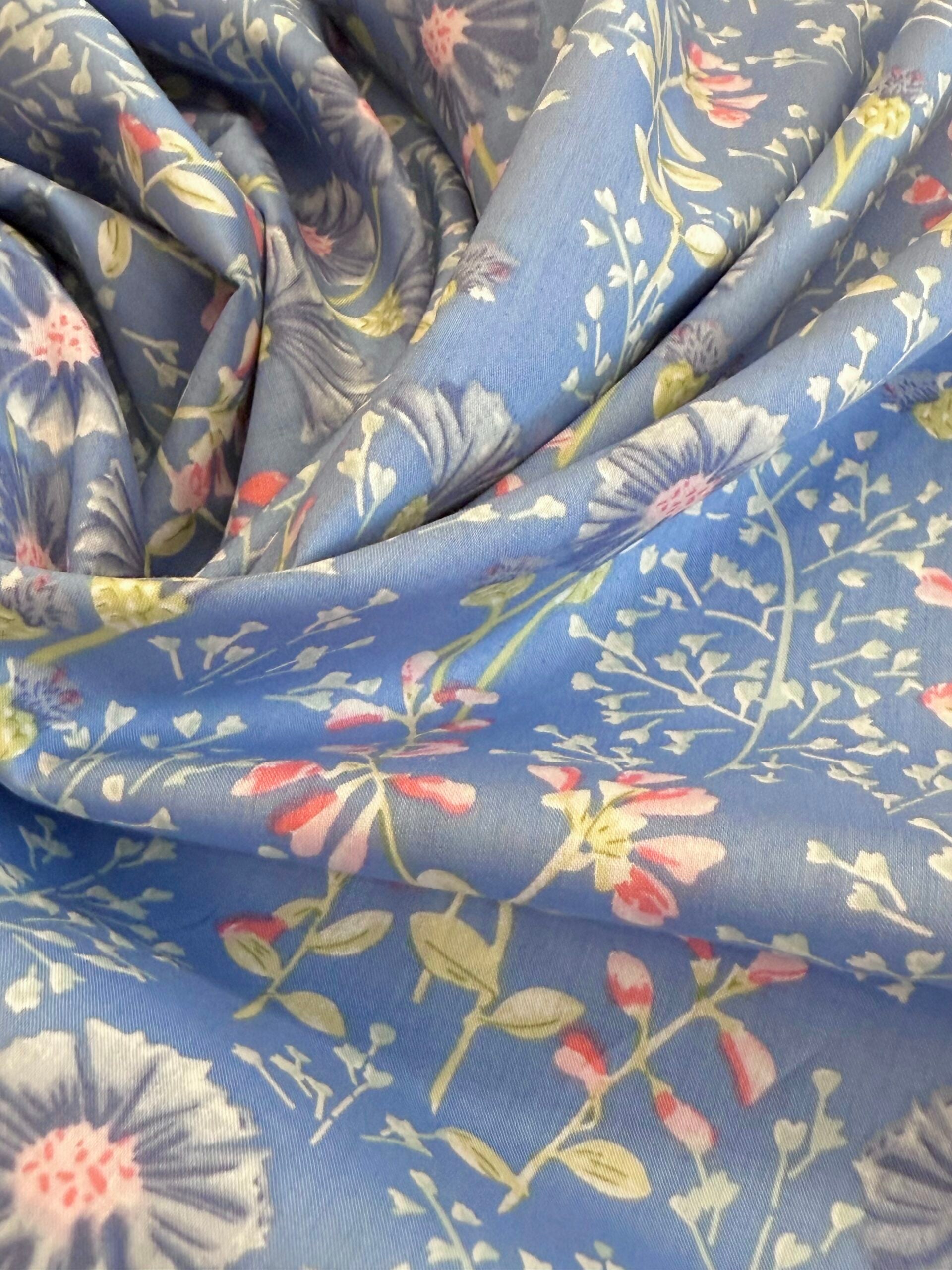 Cornflower Pima Cotton Lawn