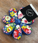 Liberty Flower Pin Cushion - Hedgerow Bloom Heirloom 2 Collection