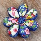 Liberty Flower Pin Cushion - Hedgerow Bloom Heirloom 2 Collection