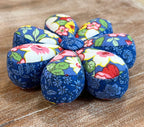 Liberty Flower Pin Cushion - Hedgerow Bloom Heirloom 2 Collection