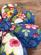 Liberty Flower Pin Cushion - Hedgerow Bloom Heirloom 2 Collection