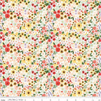 Riley Blake Homemade - Floral White Quilting Cotton
