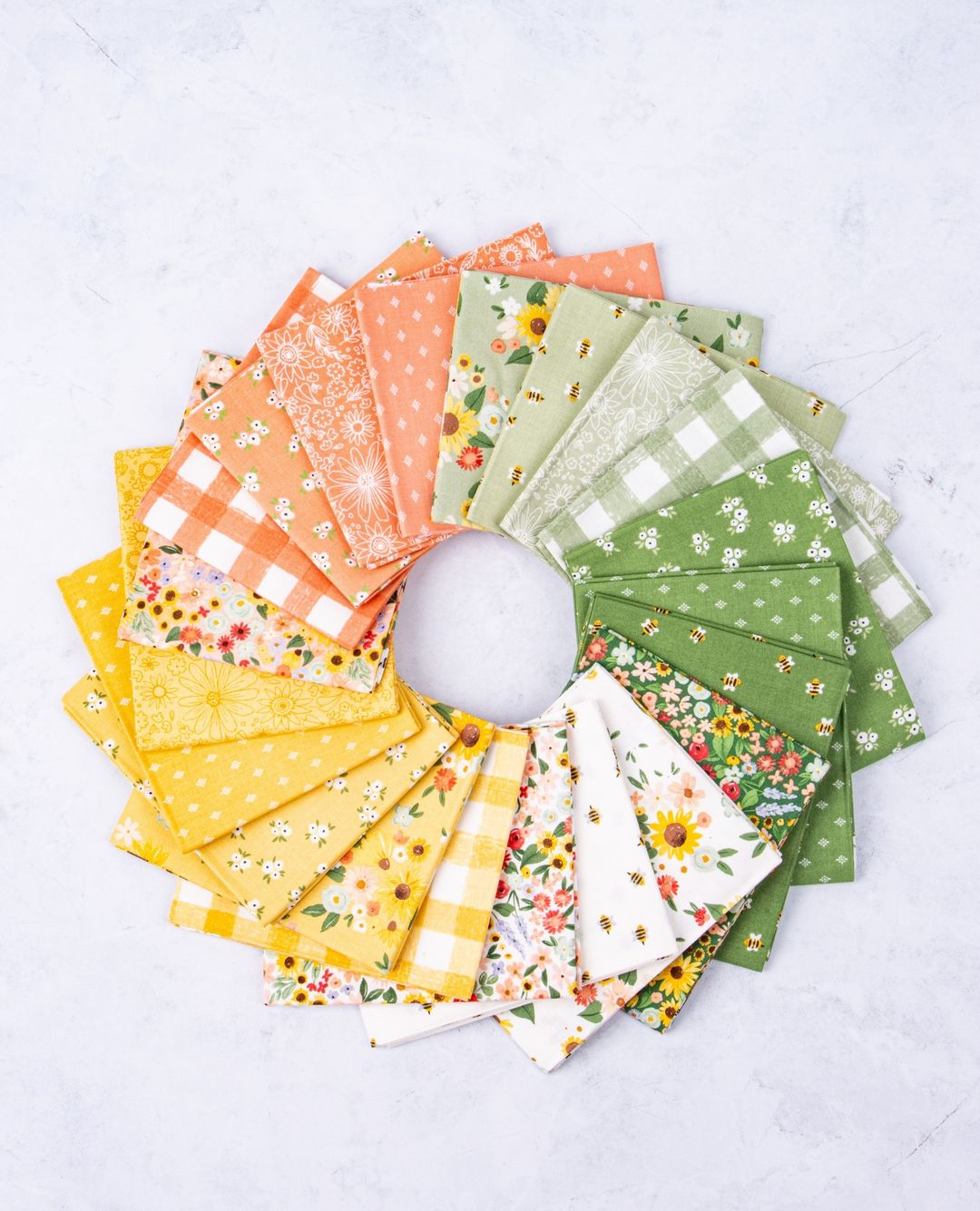 Riley Blake Homemade - Sparkle Coral Quilting Cotton