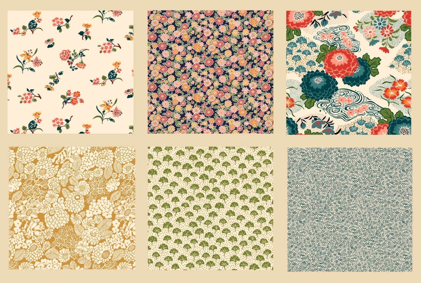 Liberty Ginkgo Spot- Arthur’s Garden 2 Quilting Cotton