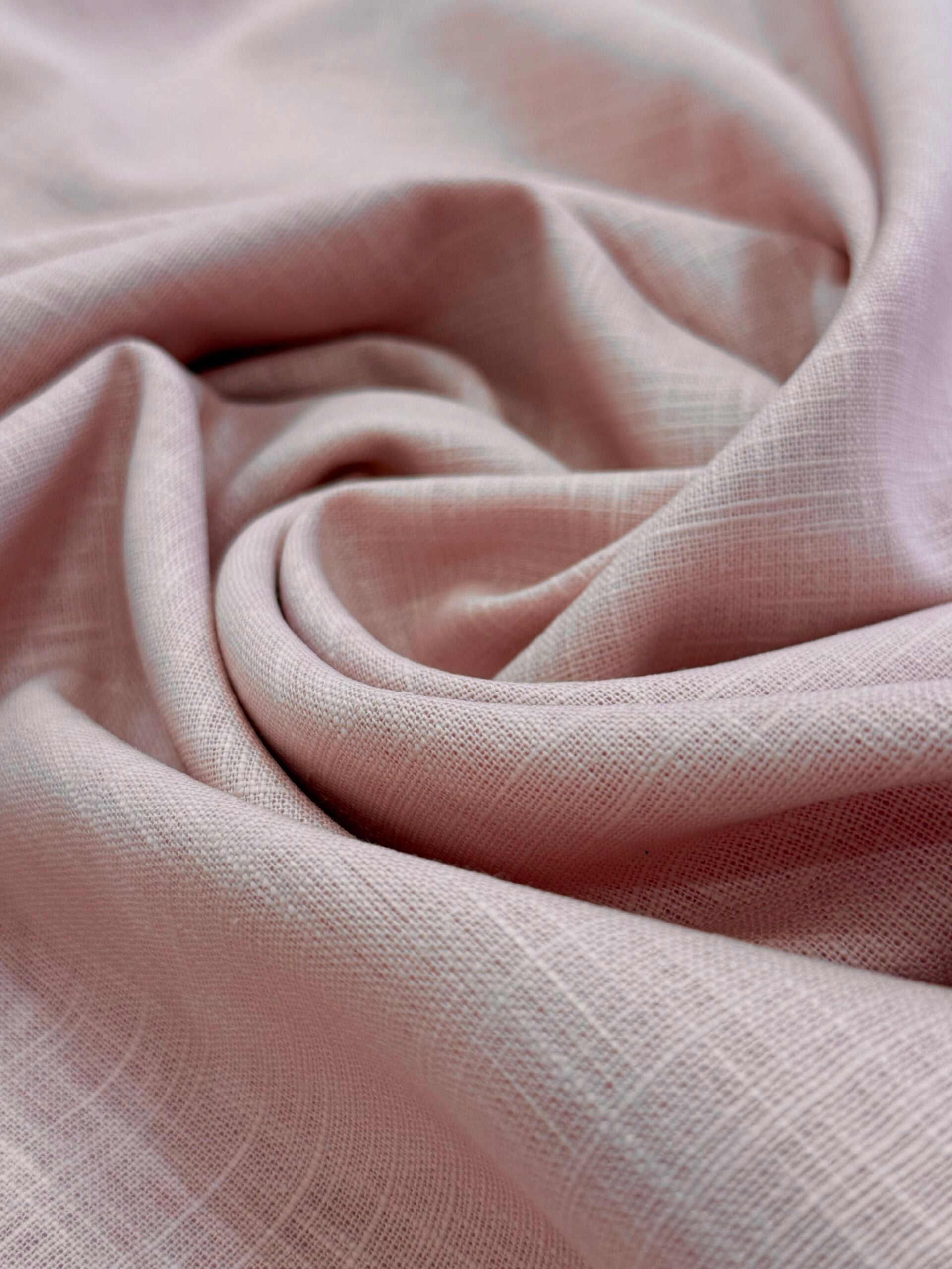 Ramie Cotton Blend Rose Pink