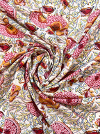 Fleur Ivory Tencel Lawn