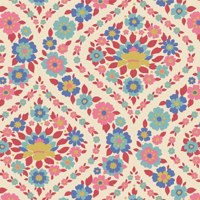 Wallflower Bianca Red By Tilda