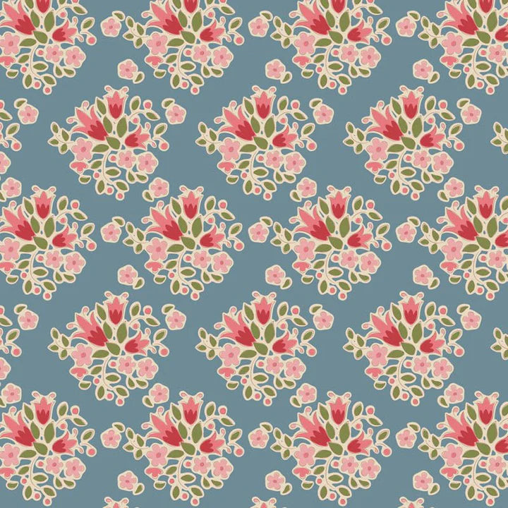 Tilda Creating Memories Fabric Collection – Lulu Blue Summer