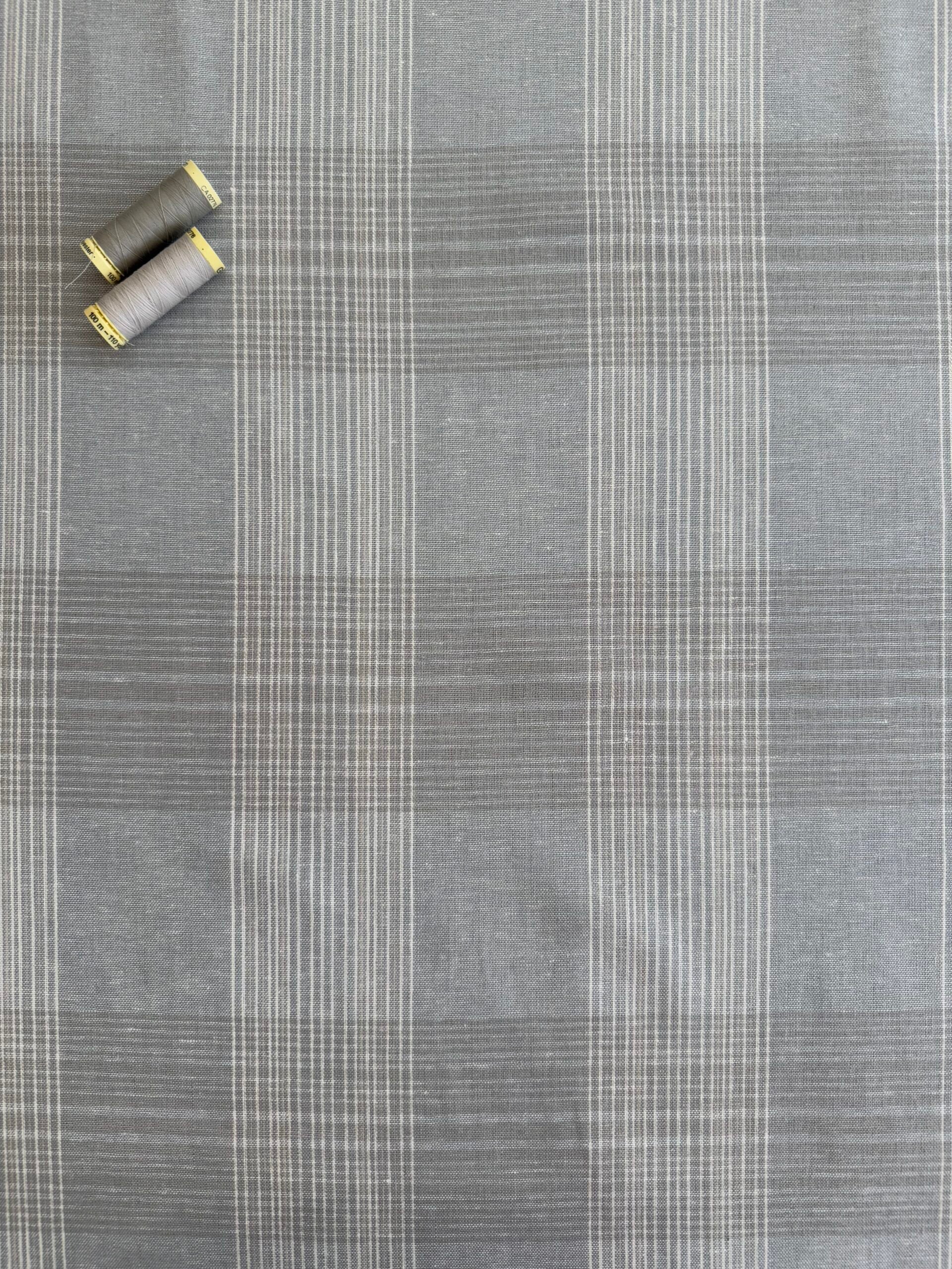 Check It Out Linen Viscose Blend