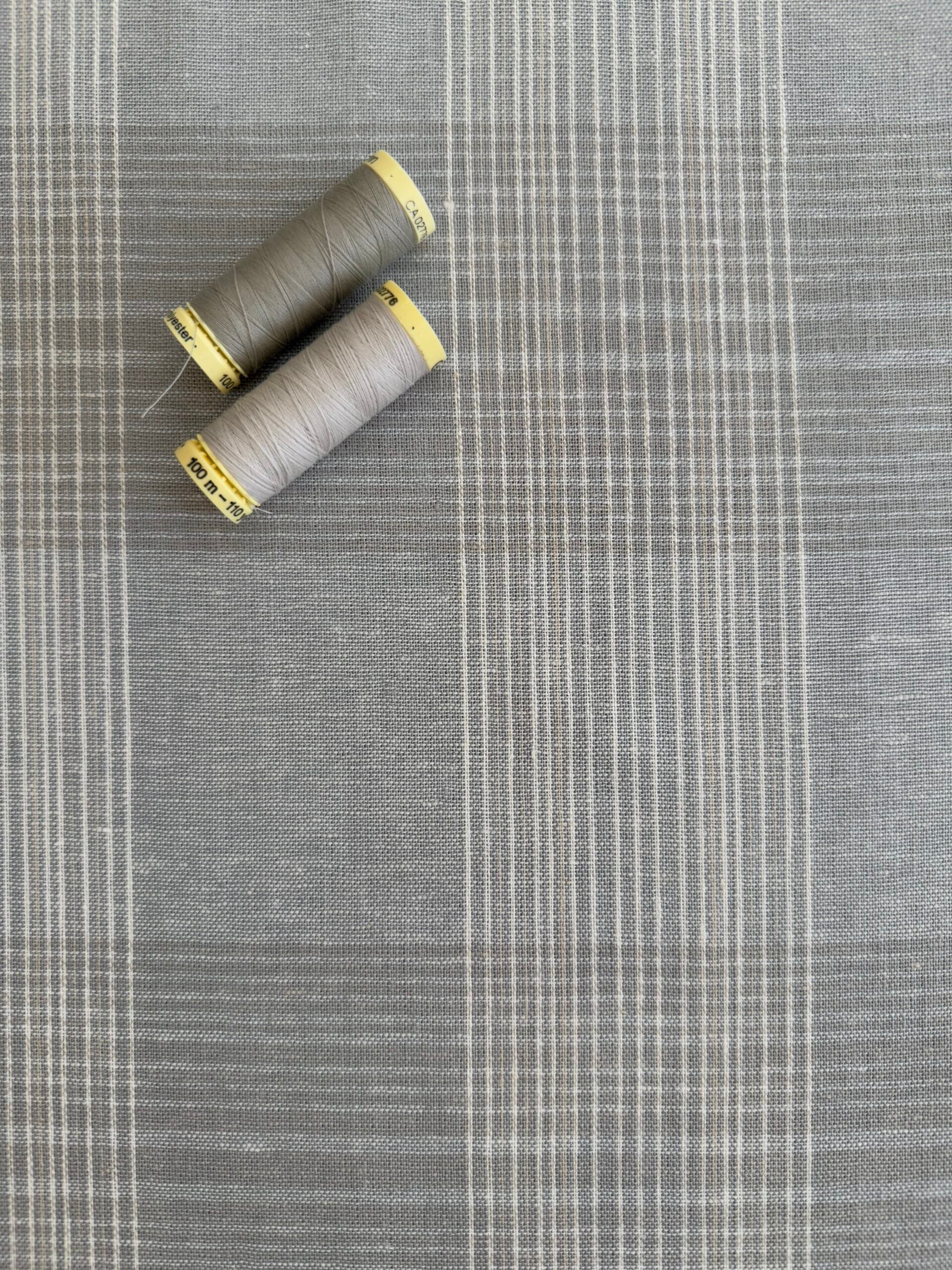 Check It Out Linen Viscose Blend