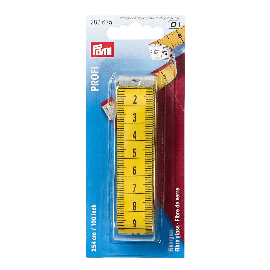 Prym 282675 PROFI Tape Measure 100 Inch/254cm