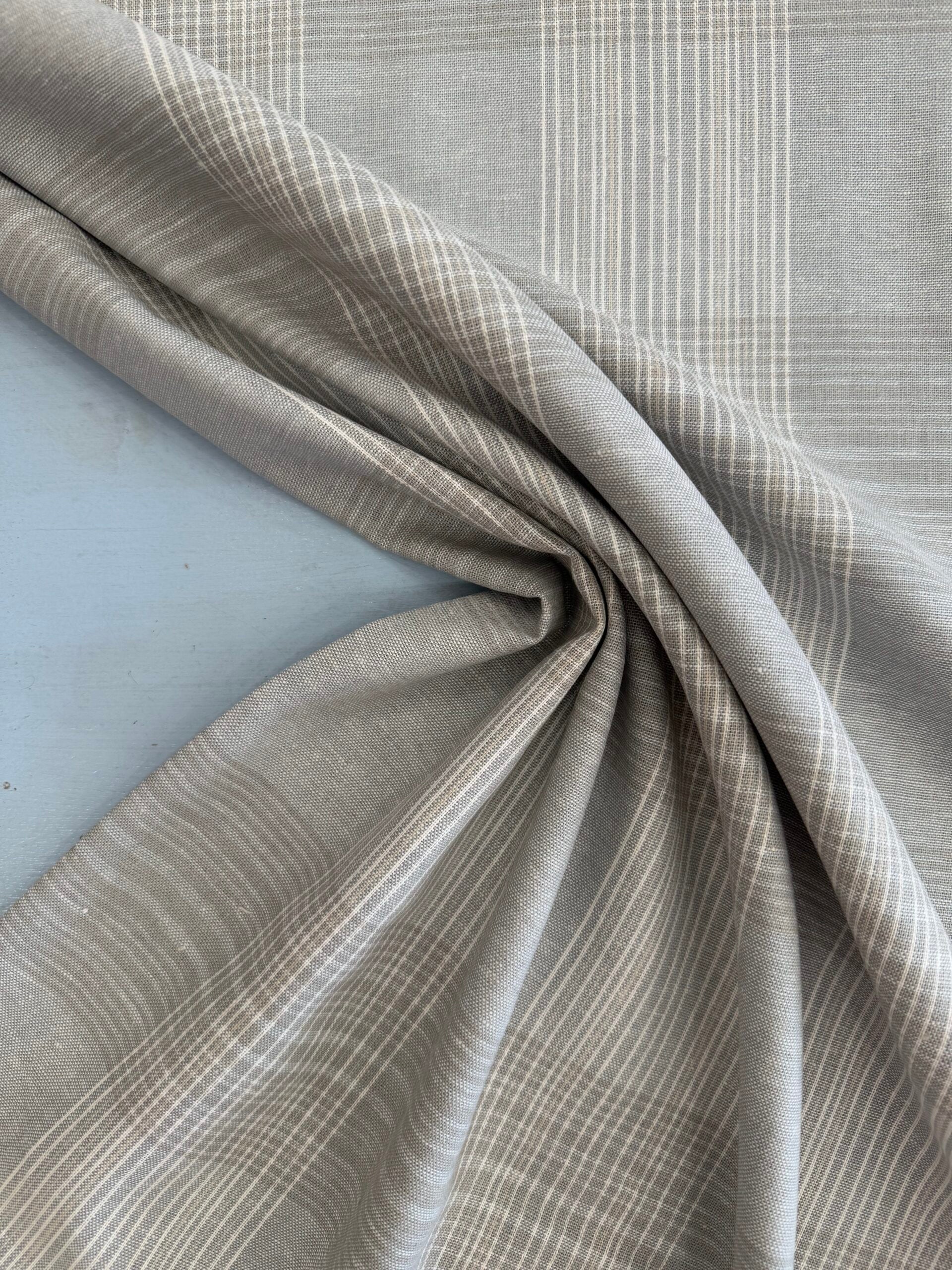 Check It Out Linen Viscose Blend