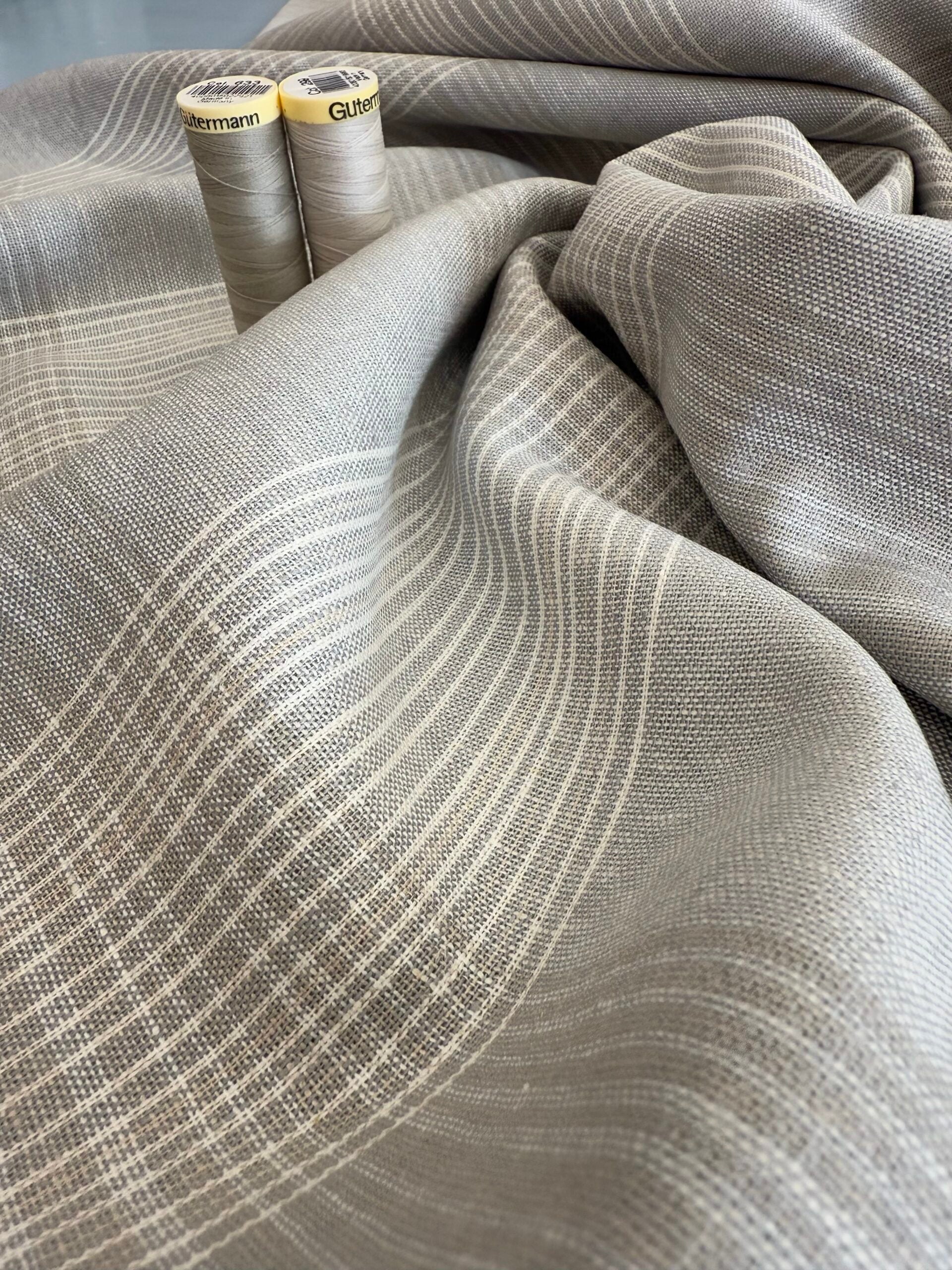 Check It Out Linen Viscose Blend