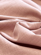 Lady McElroy Cruise Enzyme Washed Pure Linen Chambray Blush