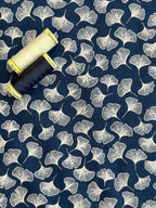 Tiny Ginkgo Pima Cotton Lawn