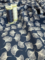 Tiny Ginkgo Pima Cotton Lawn