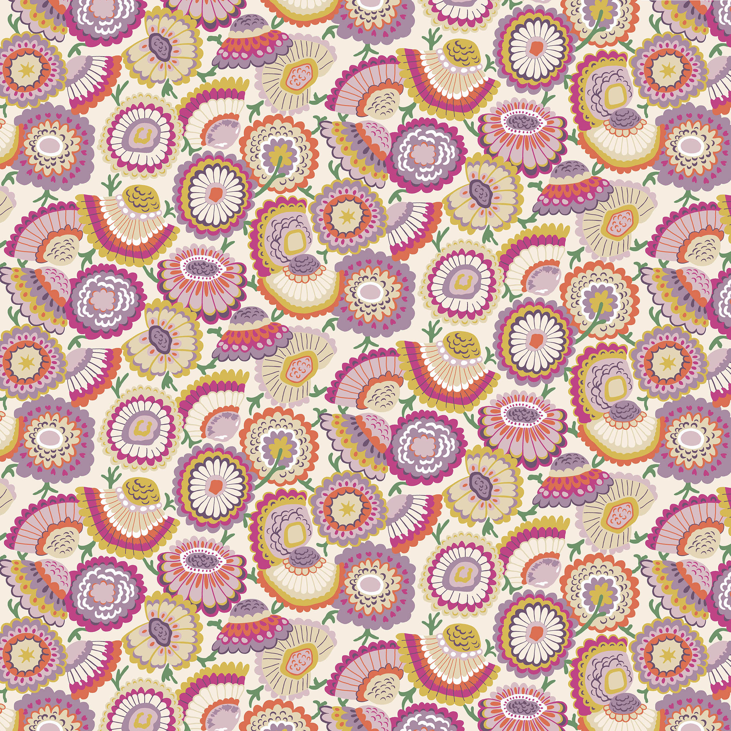 Liberty Quilting Cotton Liberty Flower Shop - Lasenby Bloom 416A