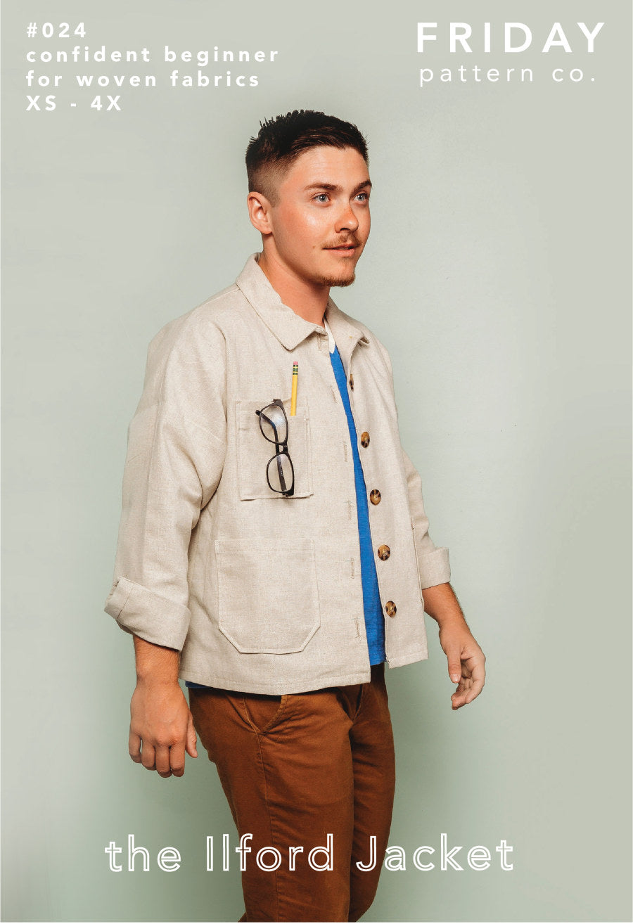 The Ilford Jacket By Friday Pattern Company