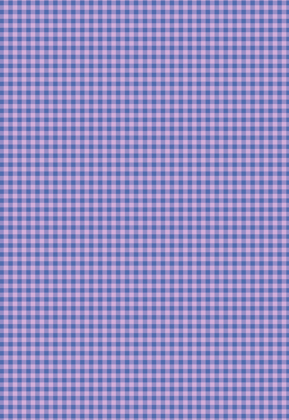 Patchwork Joy Mini Gingham by Lewis & Irene – Lavender And Blue Mini Gingham L35B