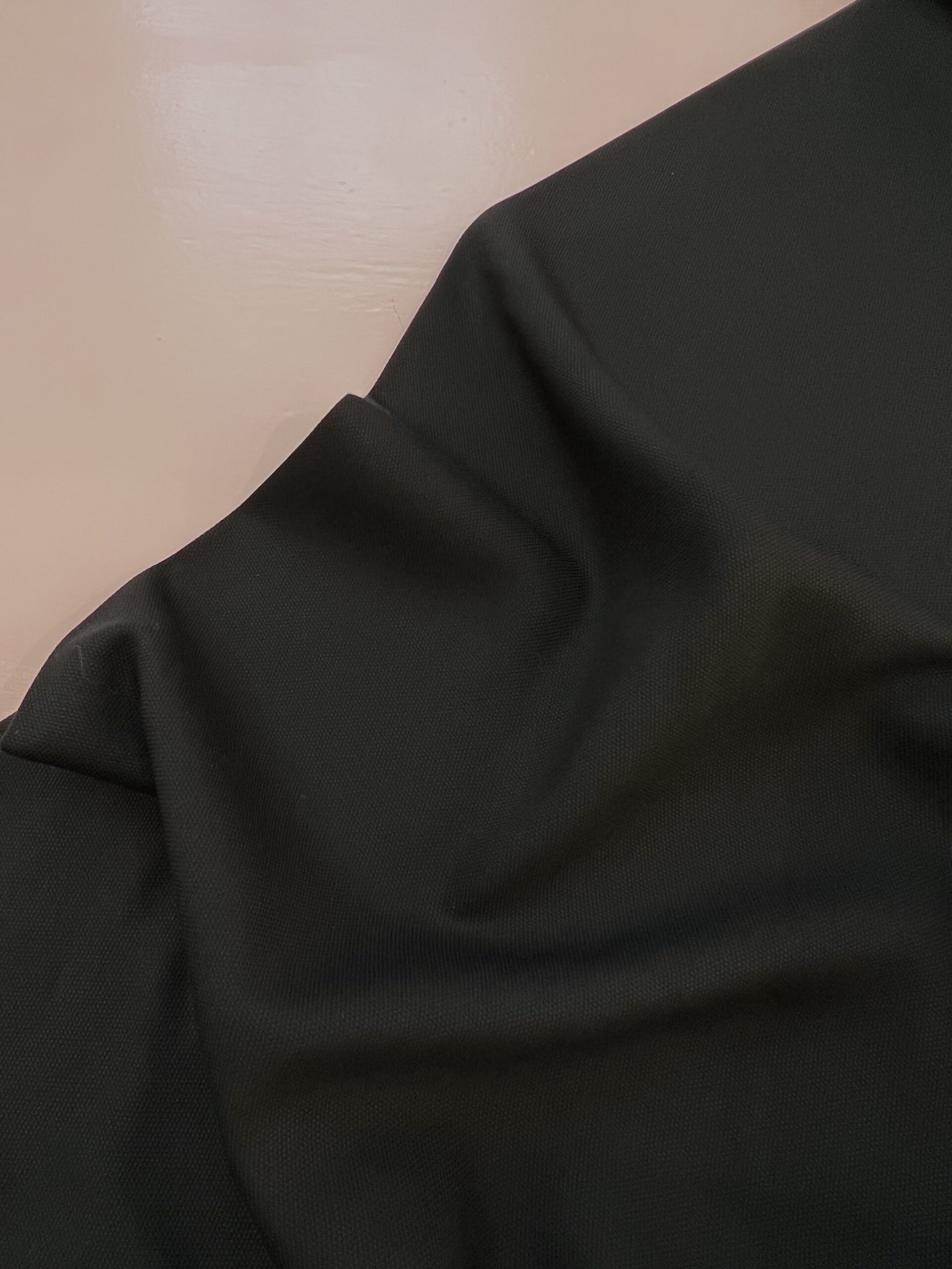 Black Viscose Twill 1.5 Metre Remnant – The Fabric Boutique
